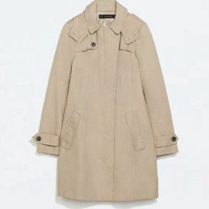 Zara Beige trench Coat